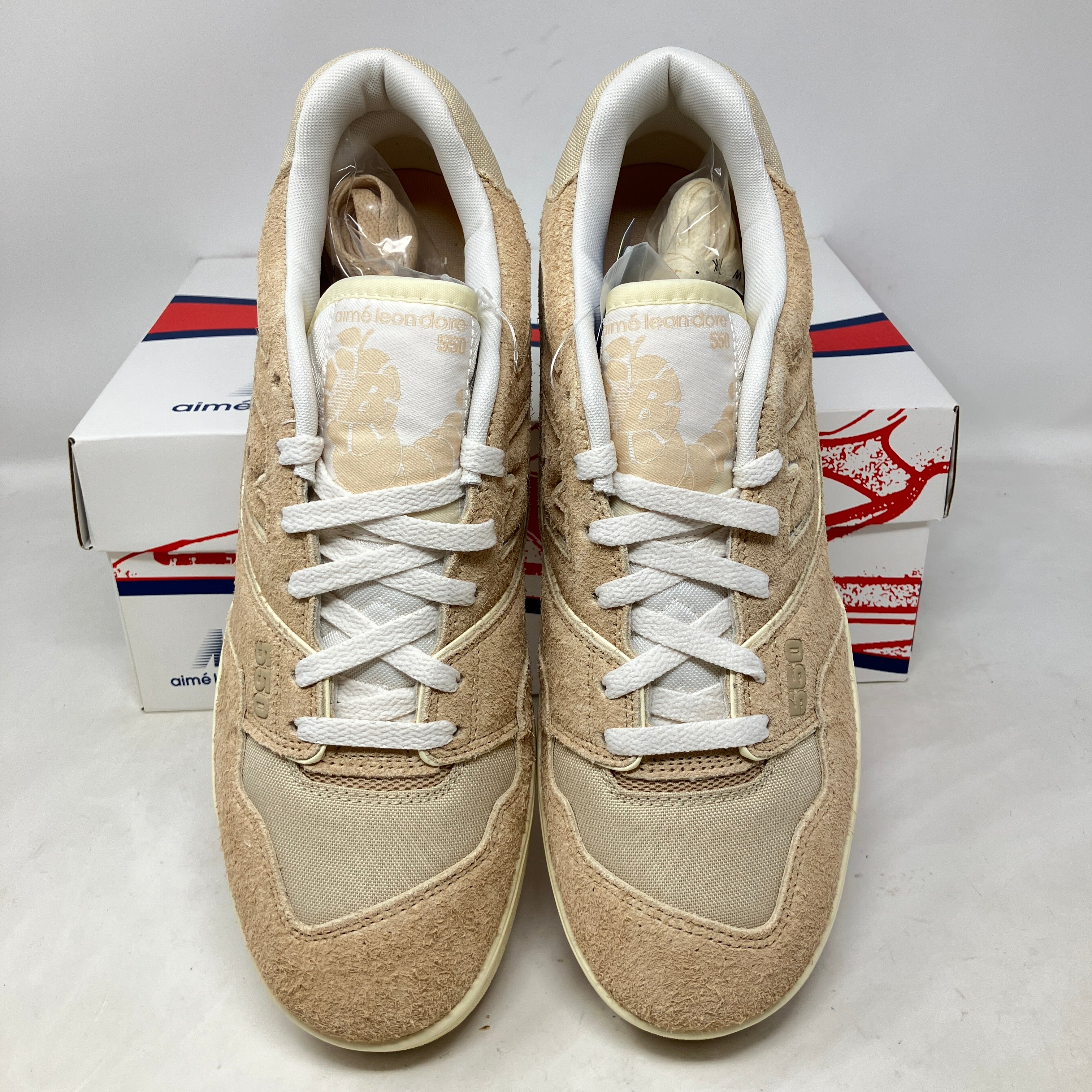 New Balance 550 Aime Leon Dore Taupe Suede