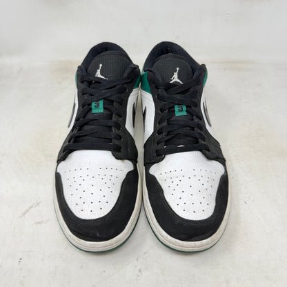 Jordan 1 Low White Black Mystic Green