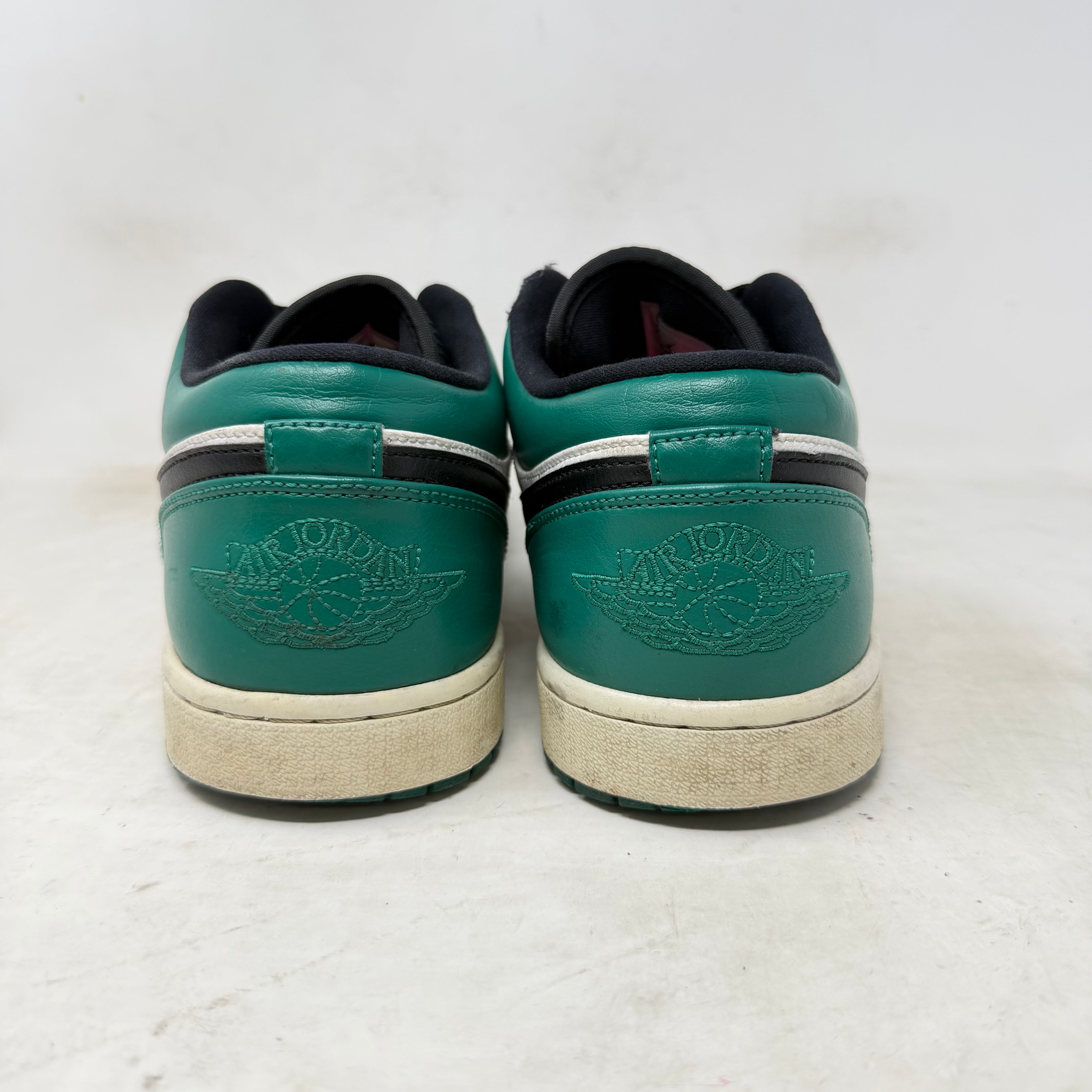 Jordan 1 Low White Black Mystic Green