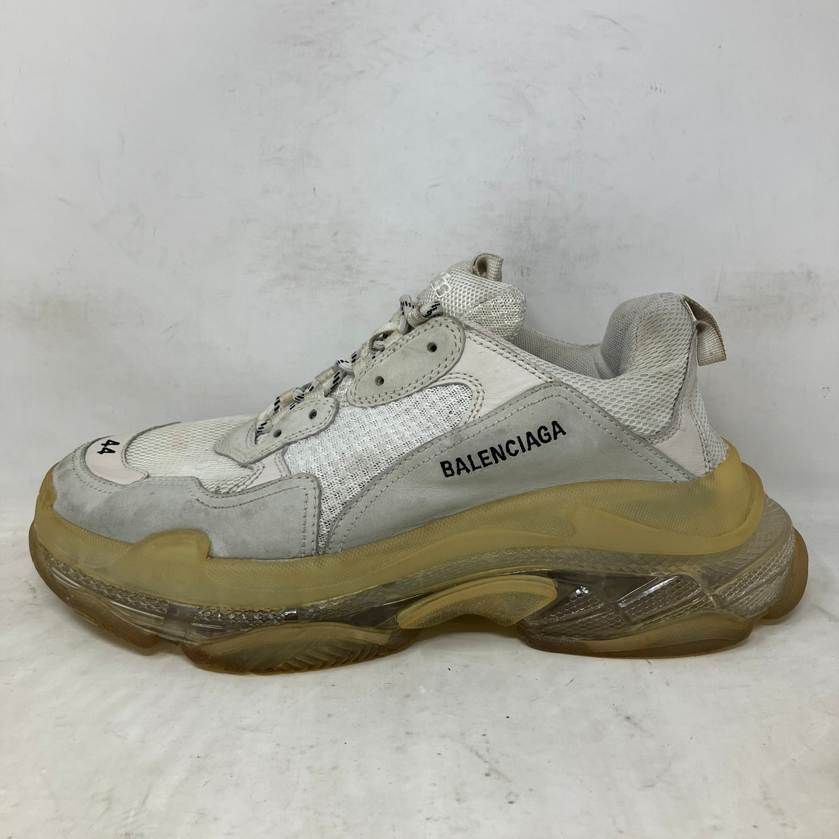 Balenciaga Triple S Clear Sole White