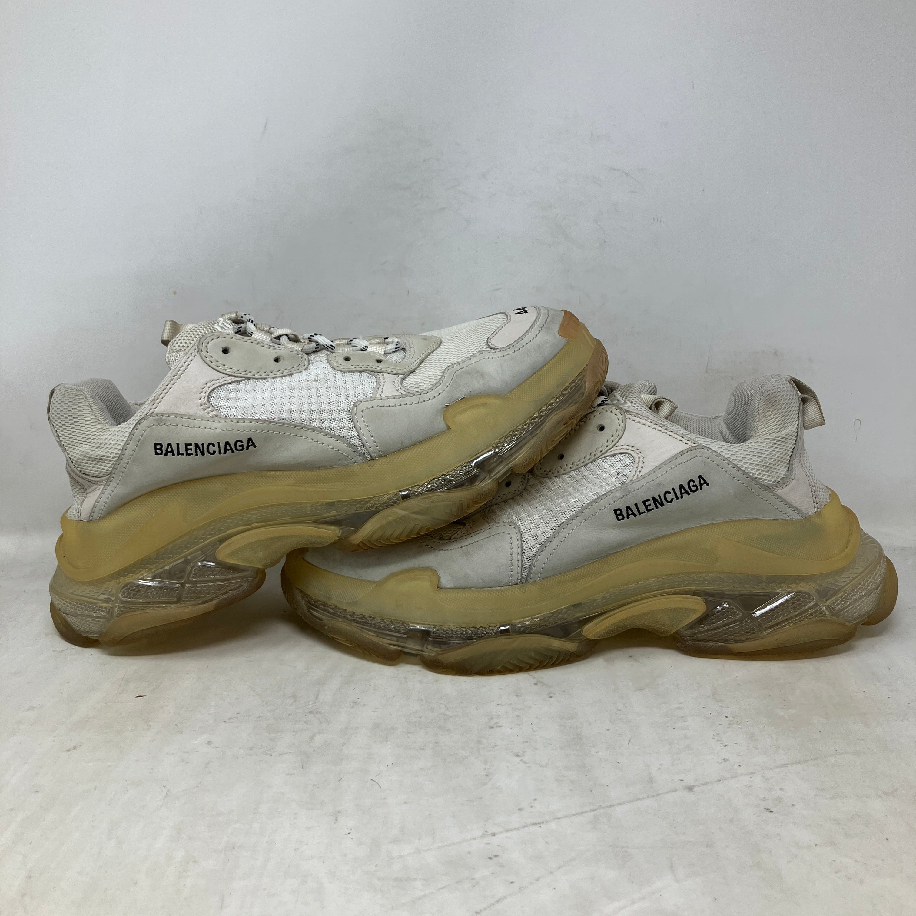 Balenciaga Triple S Clear Sole White