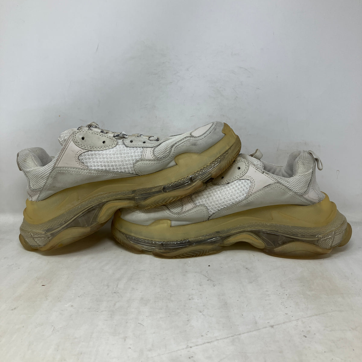 Balenciaga Triple S Clear Sole White