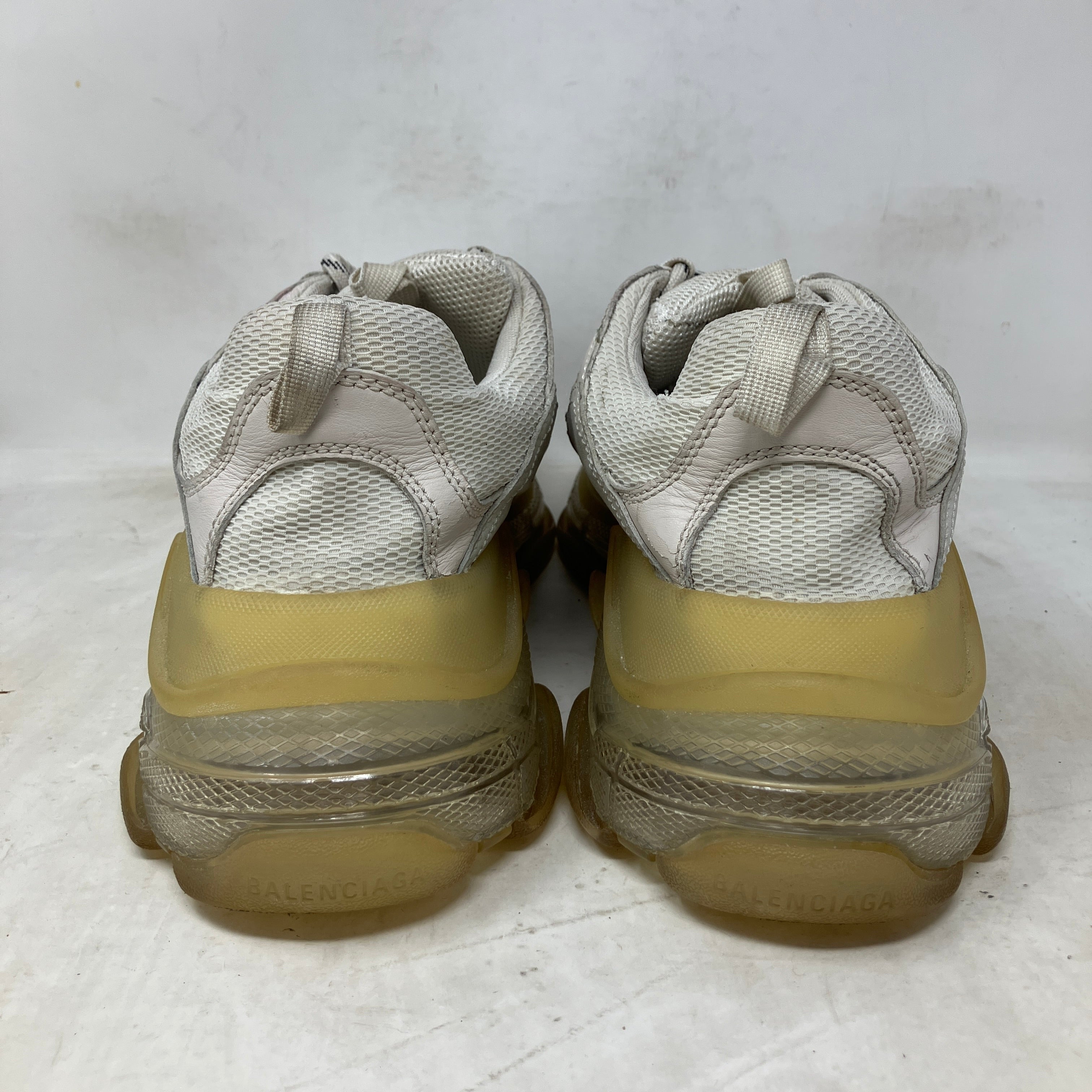 Balenciaga Triple S Clear Sole White