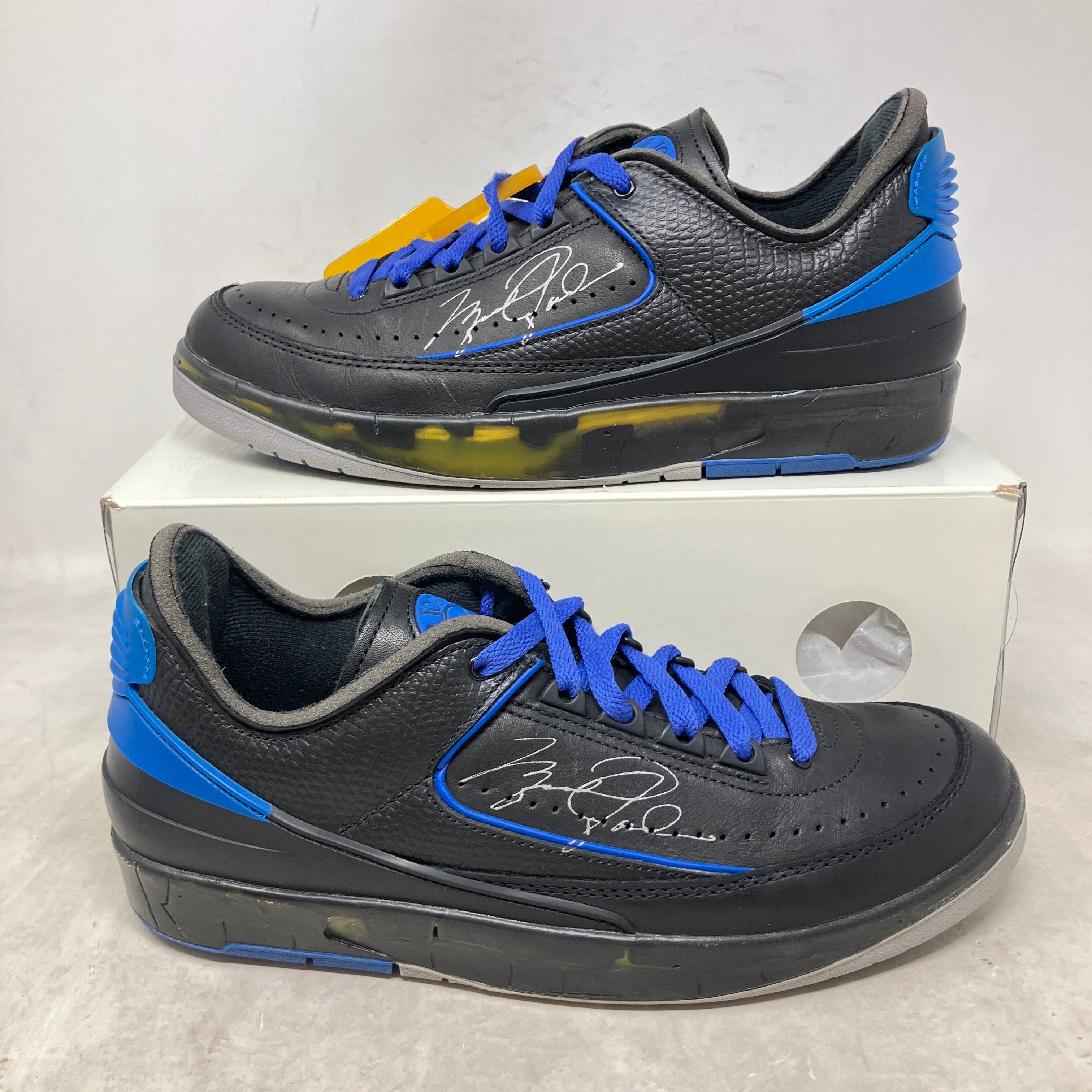 Jordan 2 Retro Low SP Off-White Black Blue
