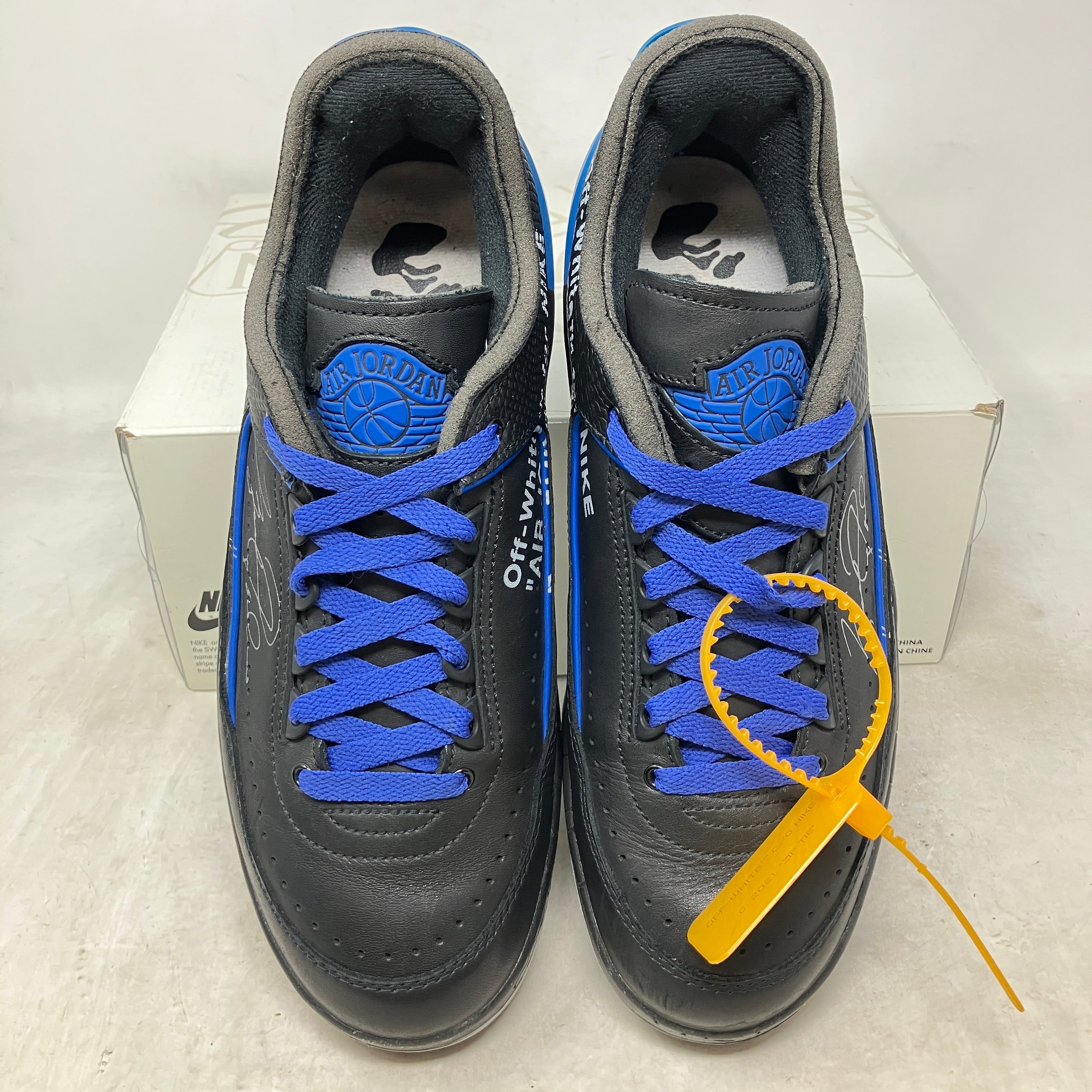 Jordan 2 Retro Low SP Off-White Black Blue