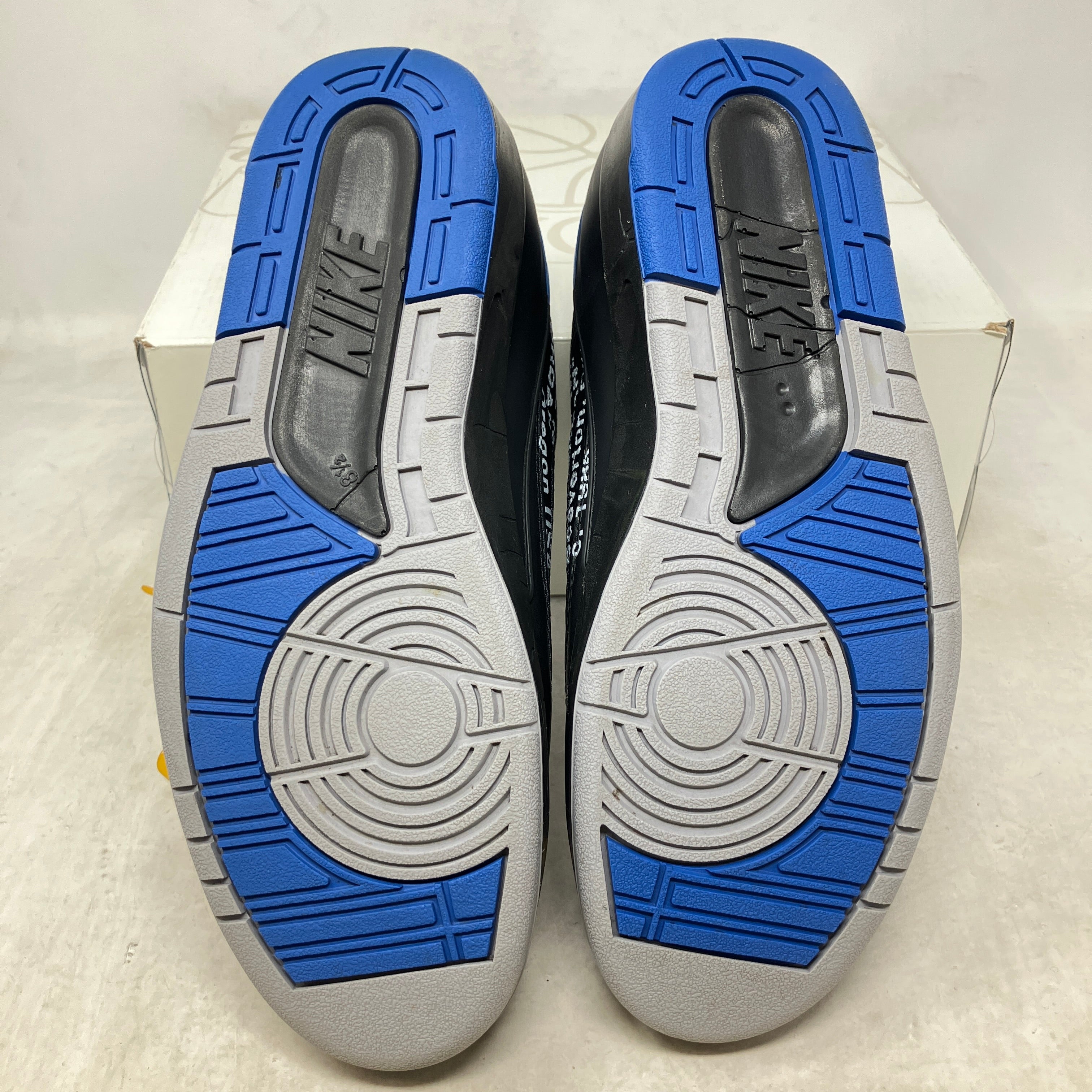 Jordan 2 Retro Low SP Off-White Black Blue