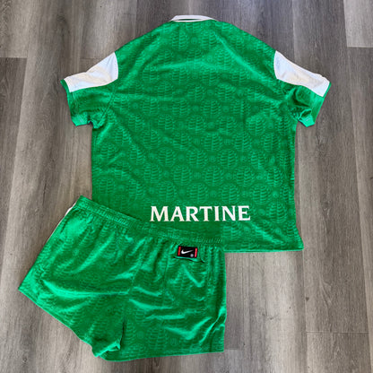 Nike x Martine Rose Football Jersey & Shorts Set Lucky Green