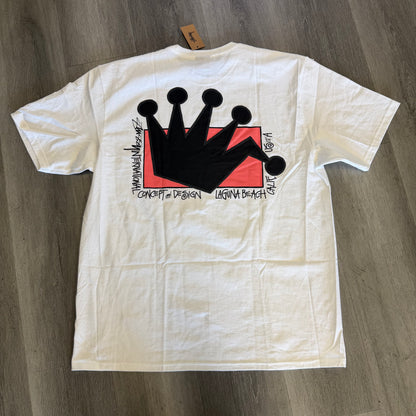 Stussy LB Crown Tee White