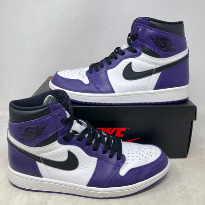 Jordan 1 Retro High Court Purple White