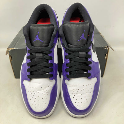 Jordan 1 Low Court Purple White