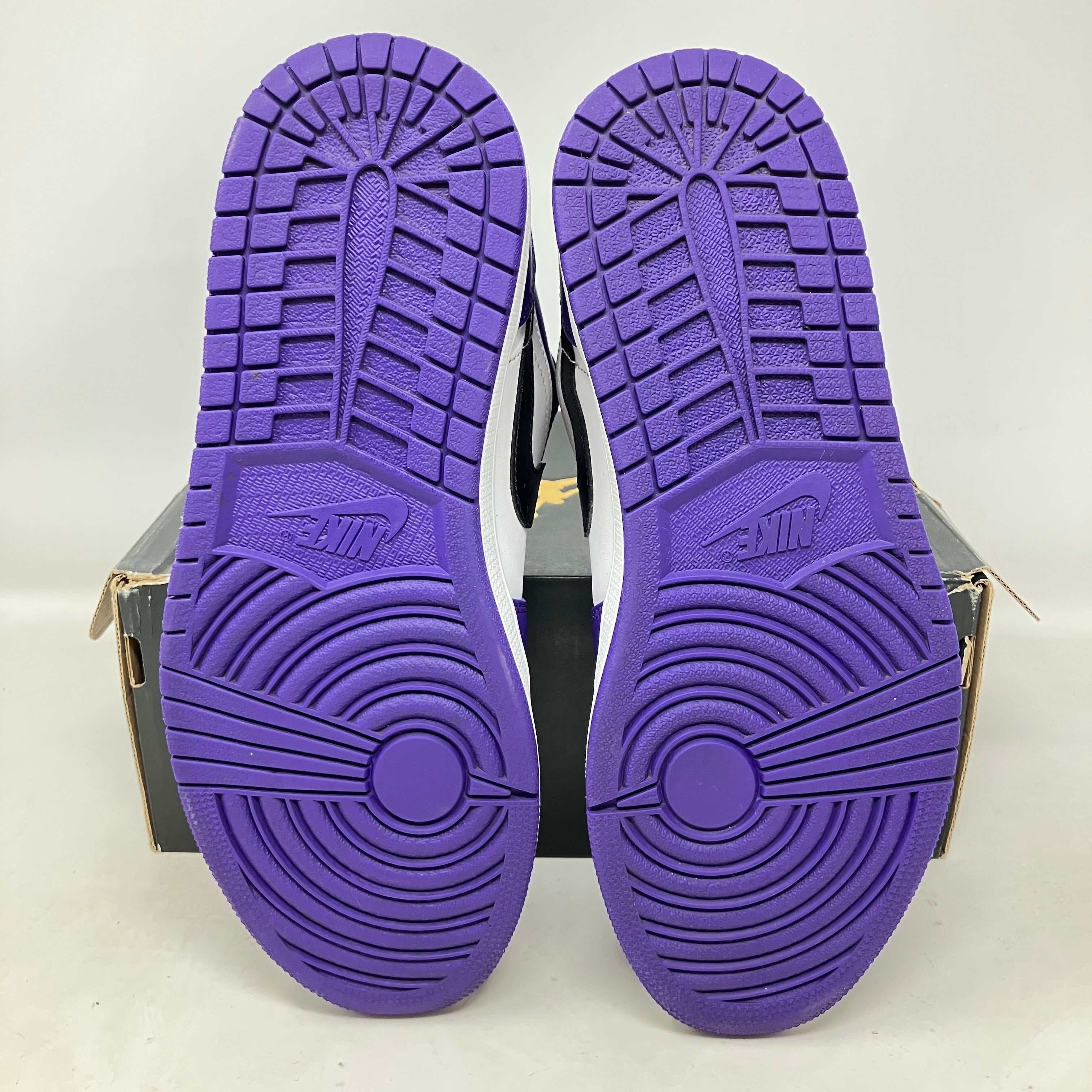 Jordan 1 Low Court Purple White