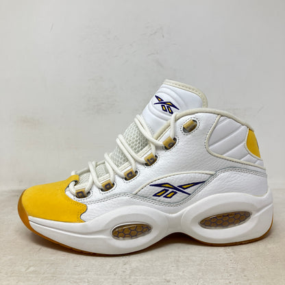 Reebok Question Mid Yellow Toe
