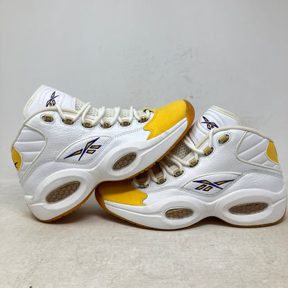 Reebok Question Mid Yellow Toe
