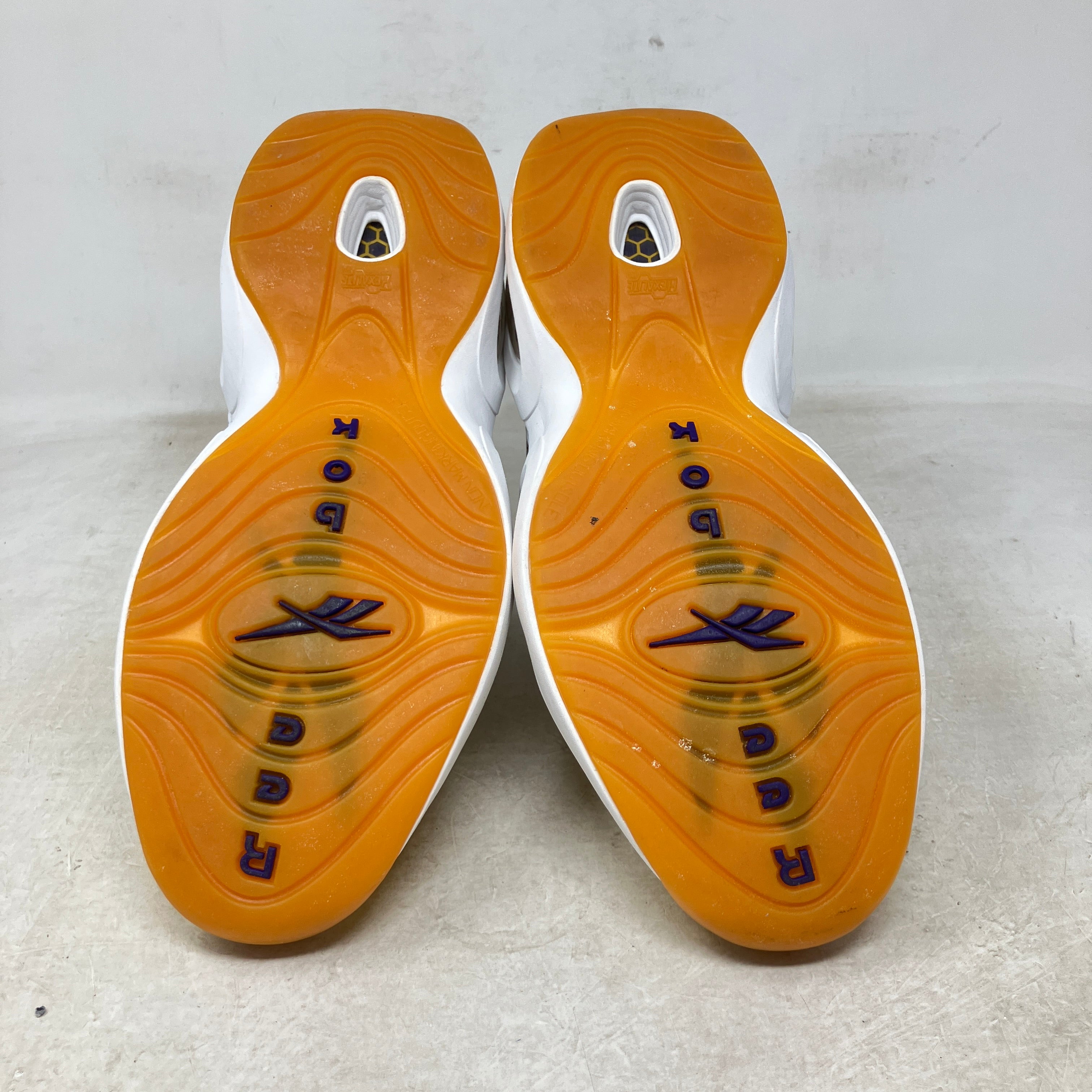 Reebok Question Mid Yellow Toe