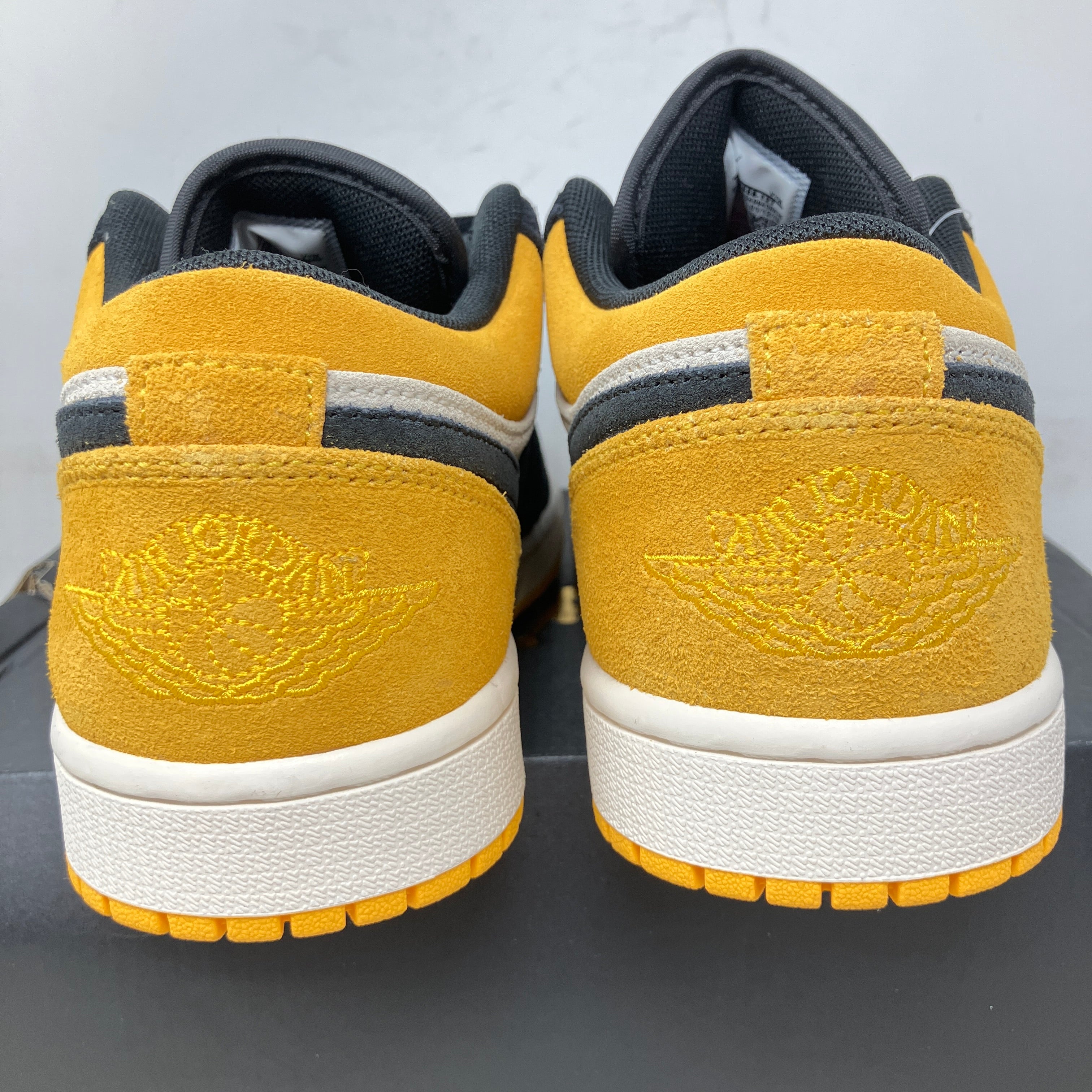 Jordan 1 Low Sail University Gold Black