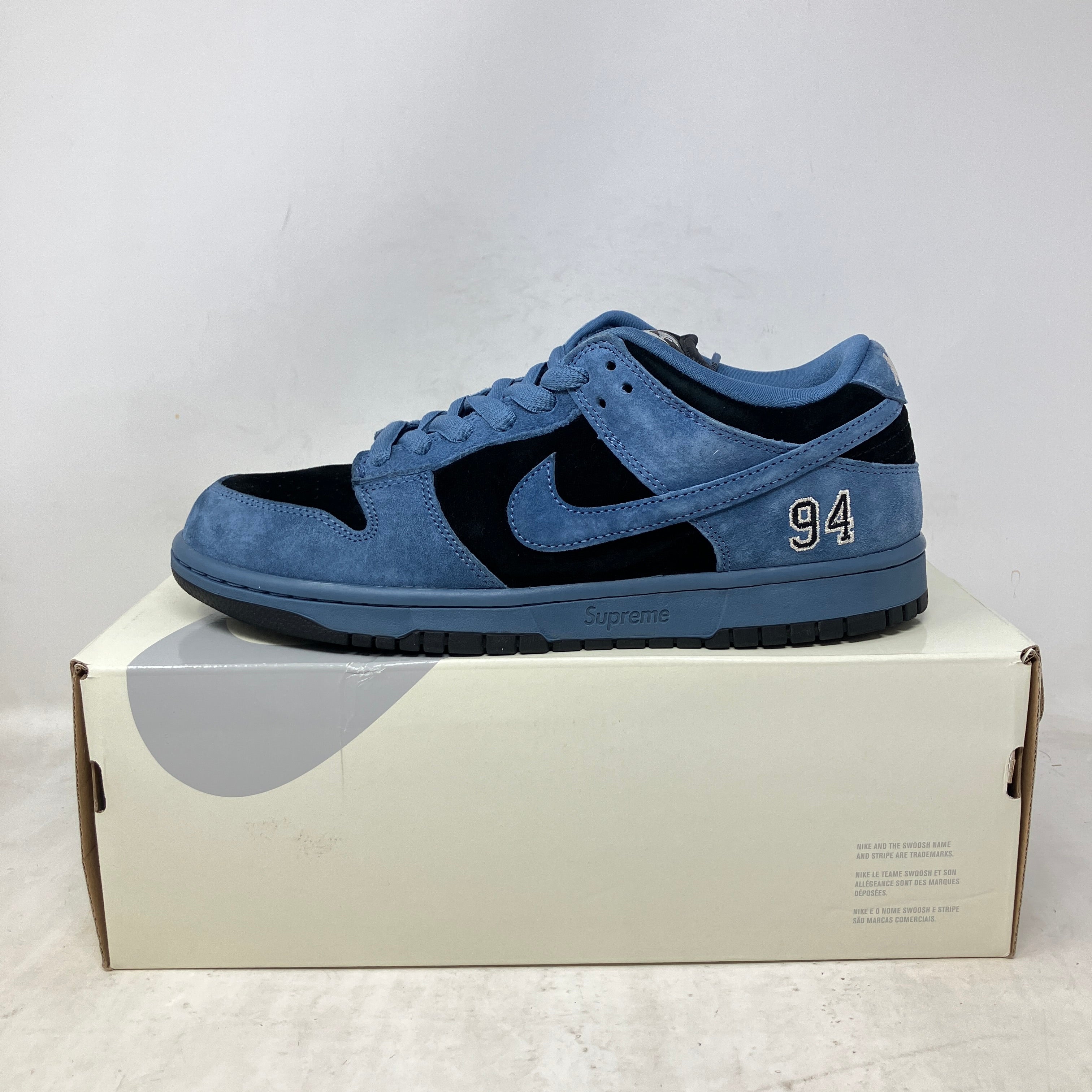 Nike SB Dunk Low Supreme 94 Ocean Fog