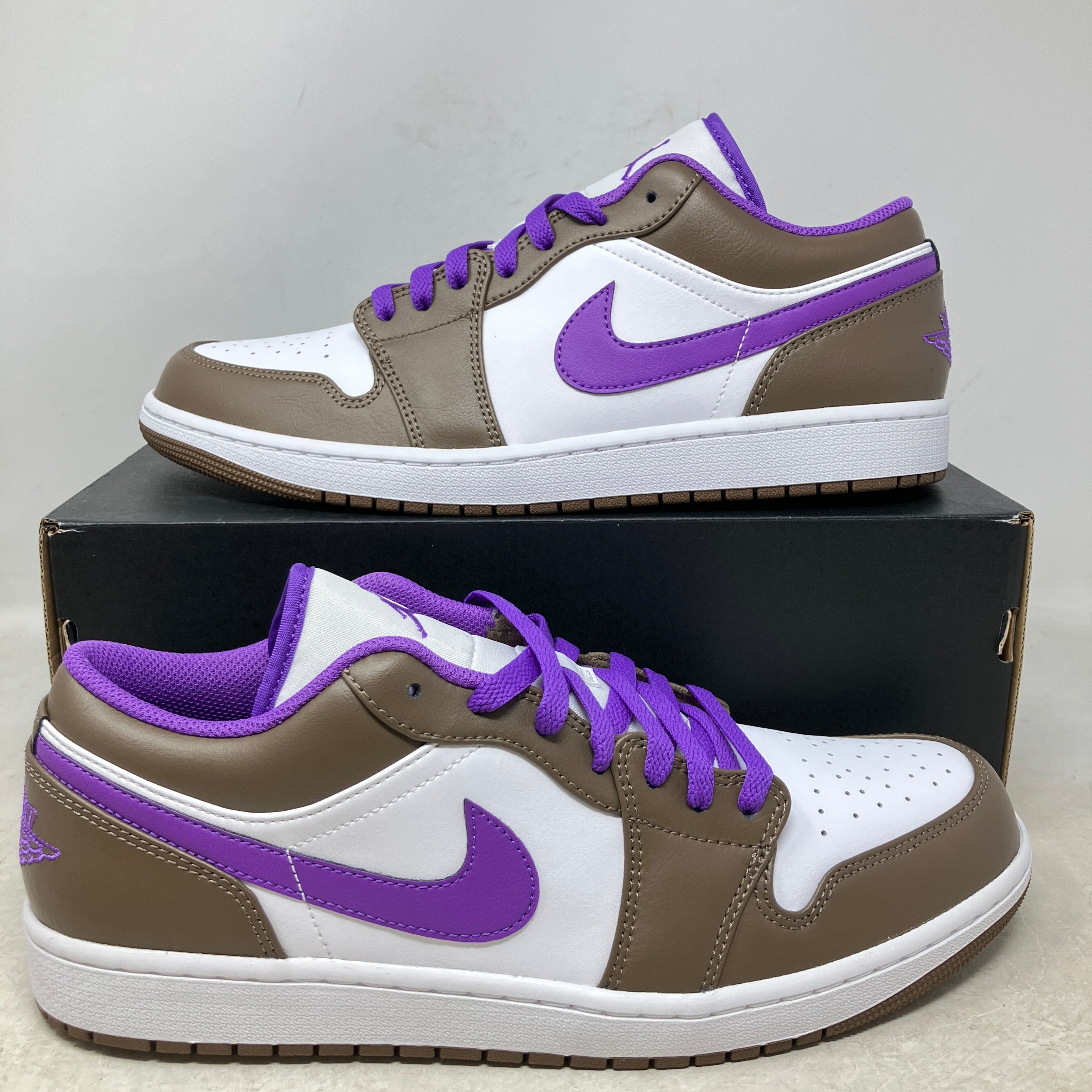 Jordan 1 Low Purple Mocha