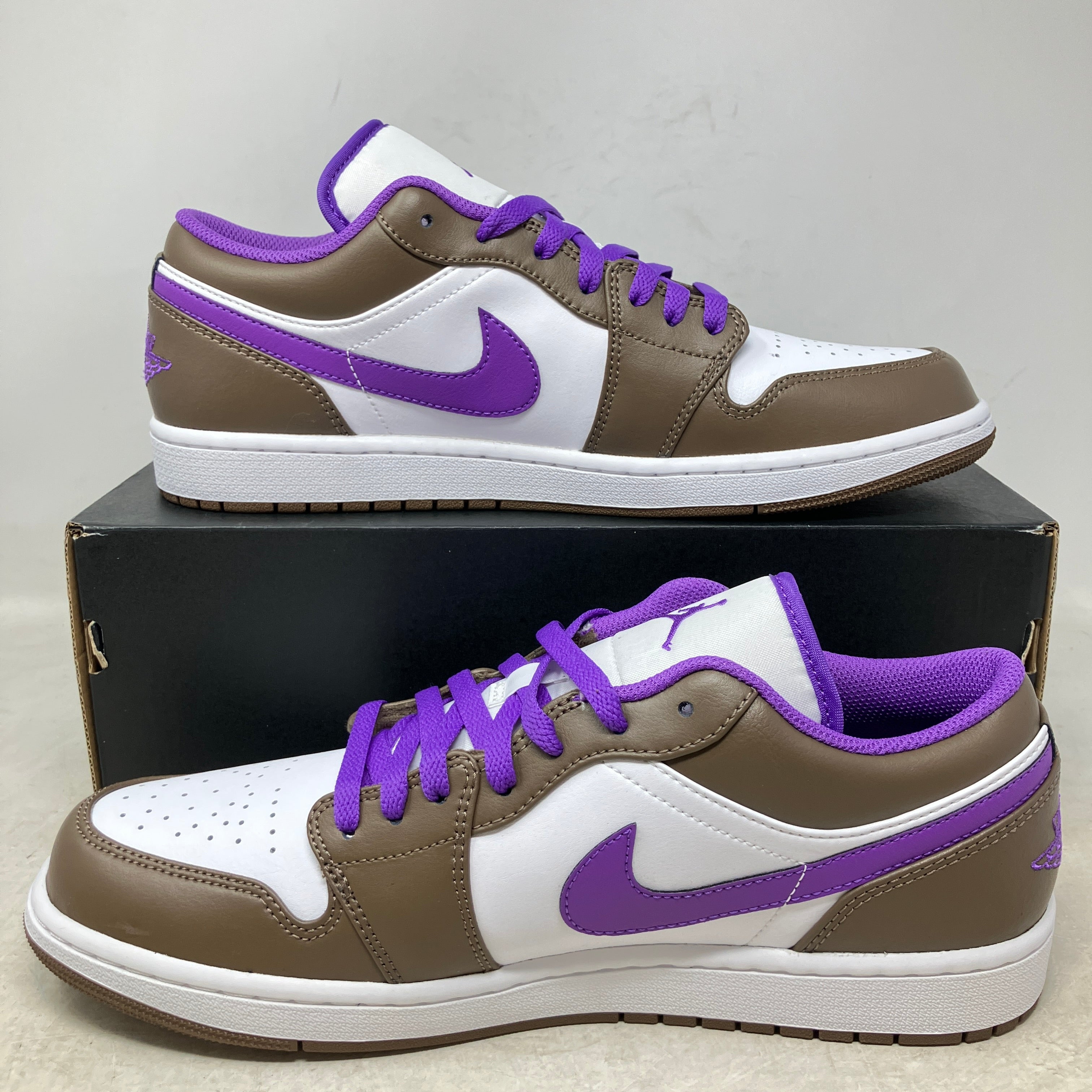Jordan 1 Low Purple Mocha