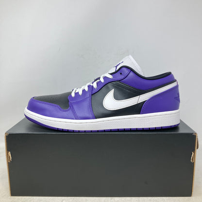 Jordan 1 Low Court Purple Black