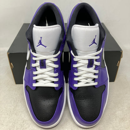 Jordan 1 Low Court Purple Black