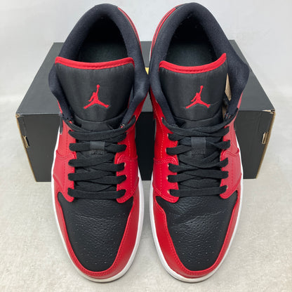 Jordan 1 Low Reverse Bred Pebbled Swoosh