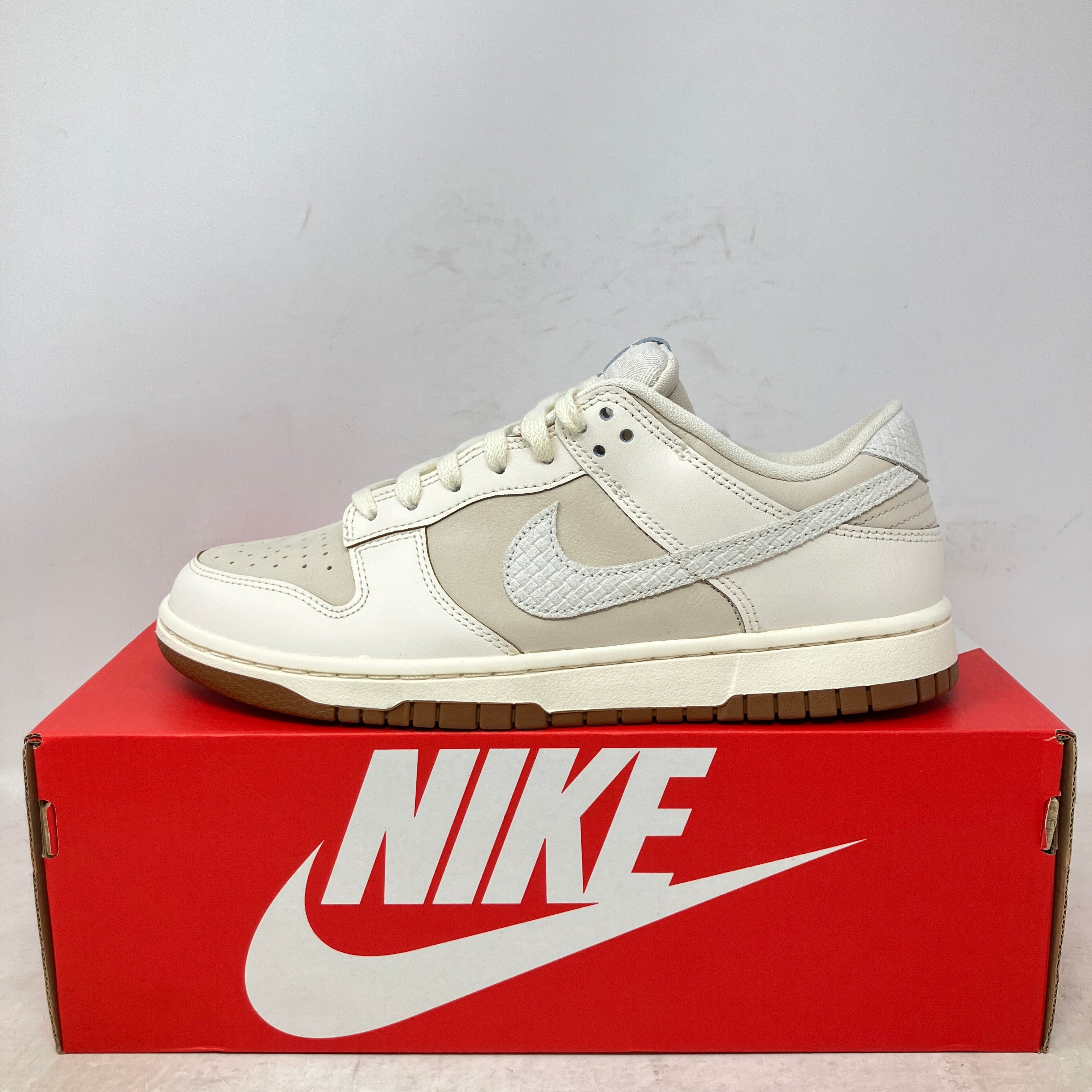 Nike Dunk Low Retro Pearl White Pale Ivory Light British Tan Sail