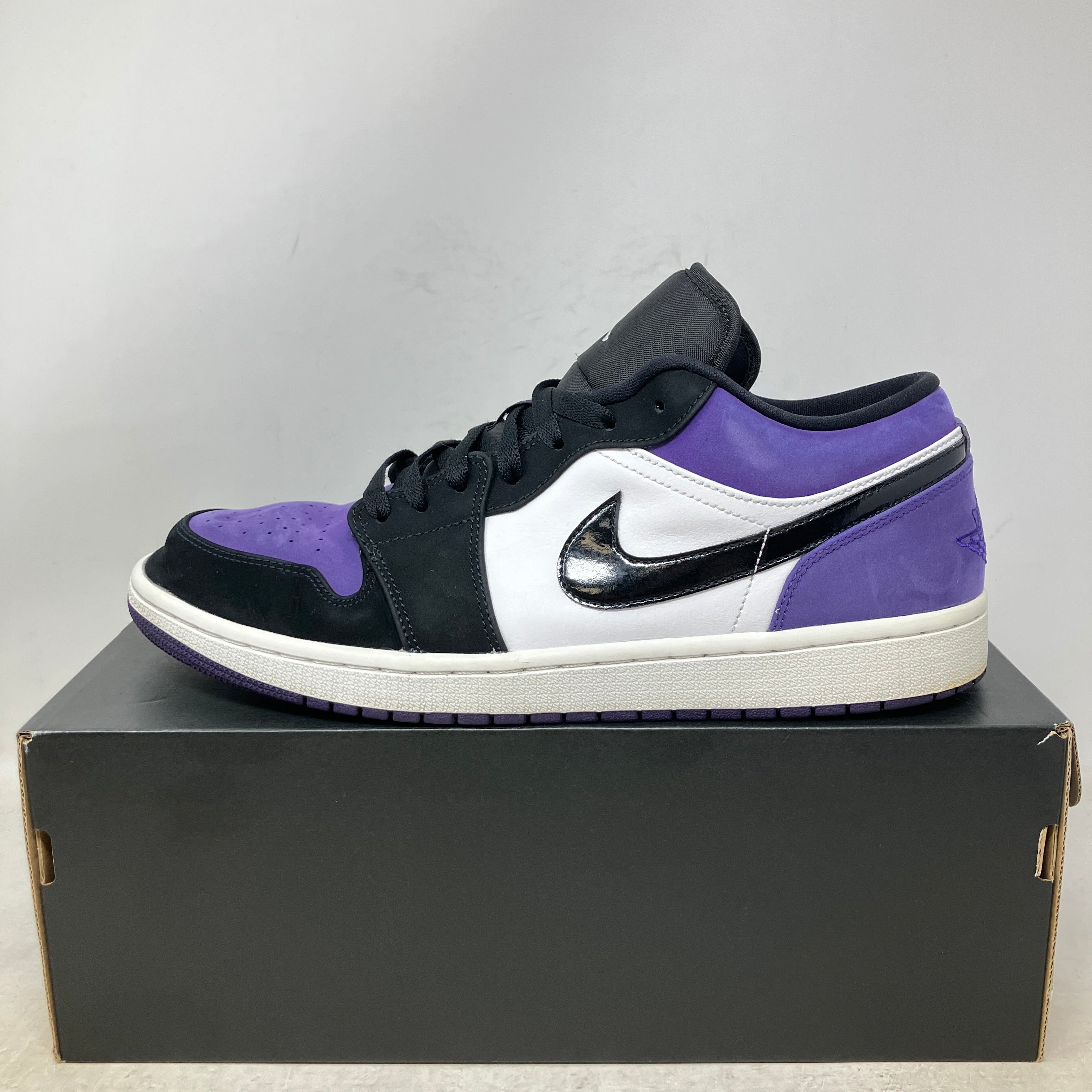 Jordan 1 Low Court Purple