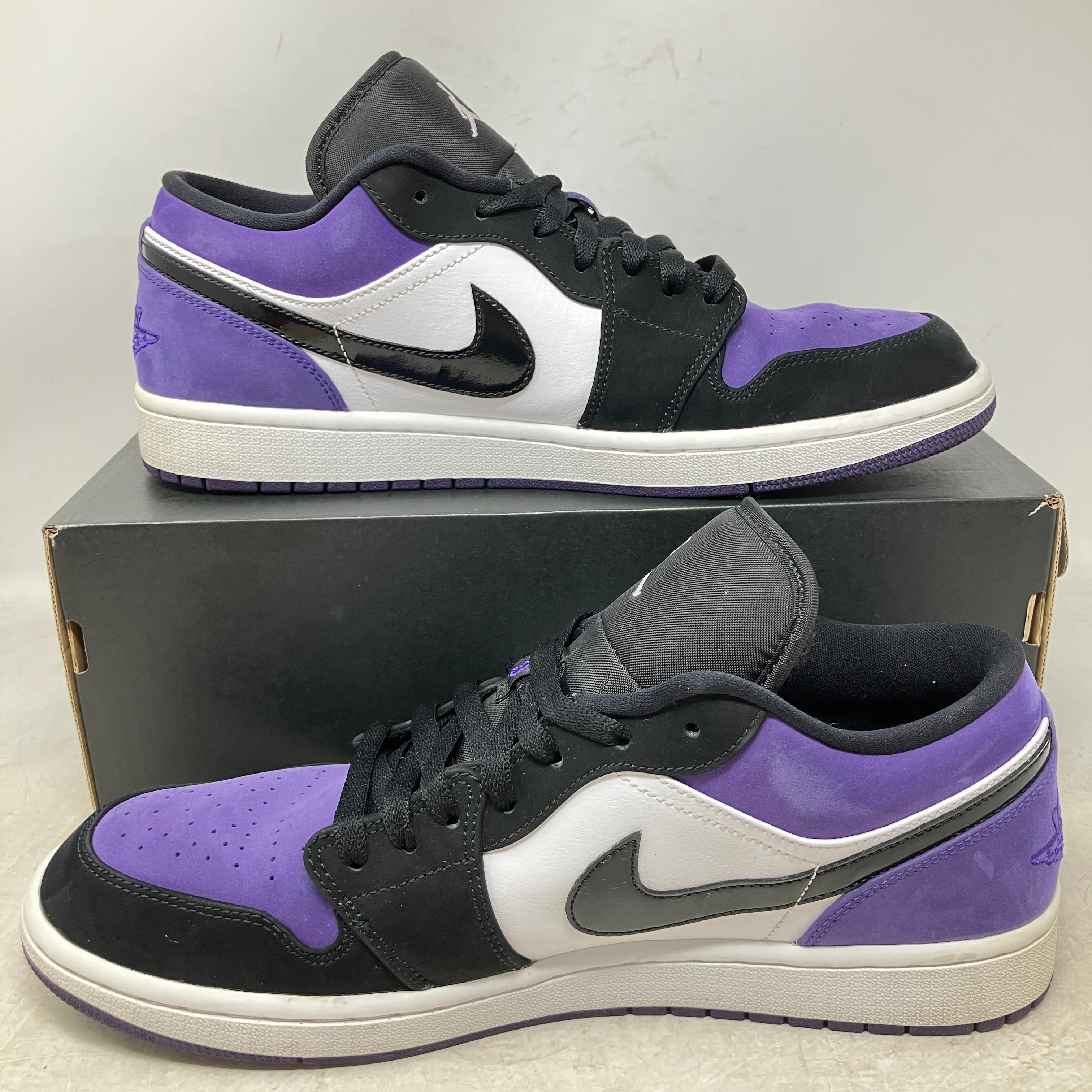 Jordan 1 Low Court Purple