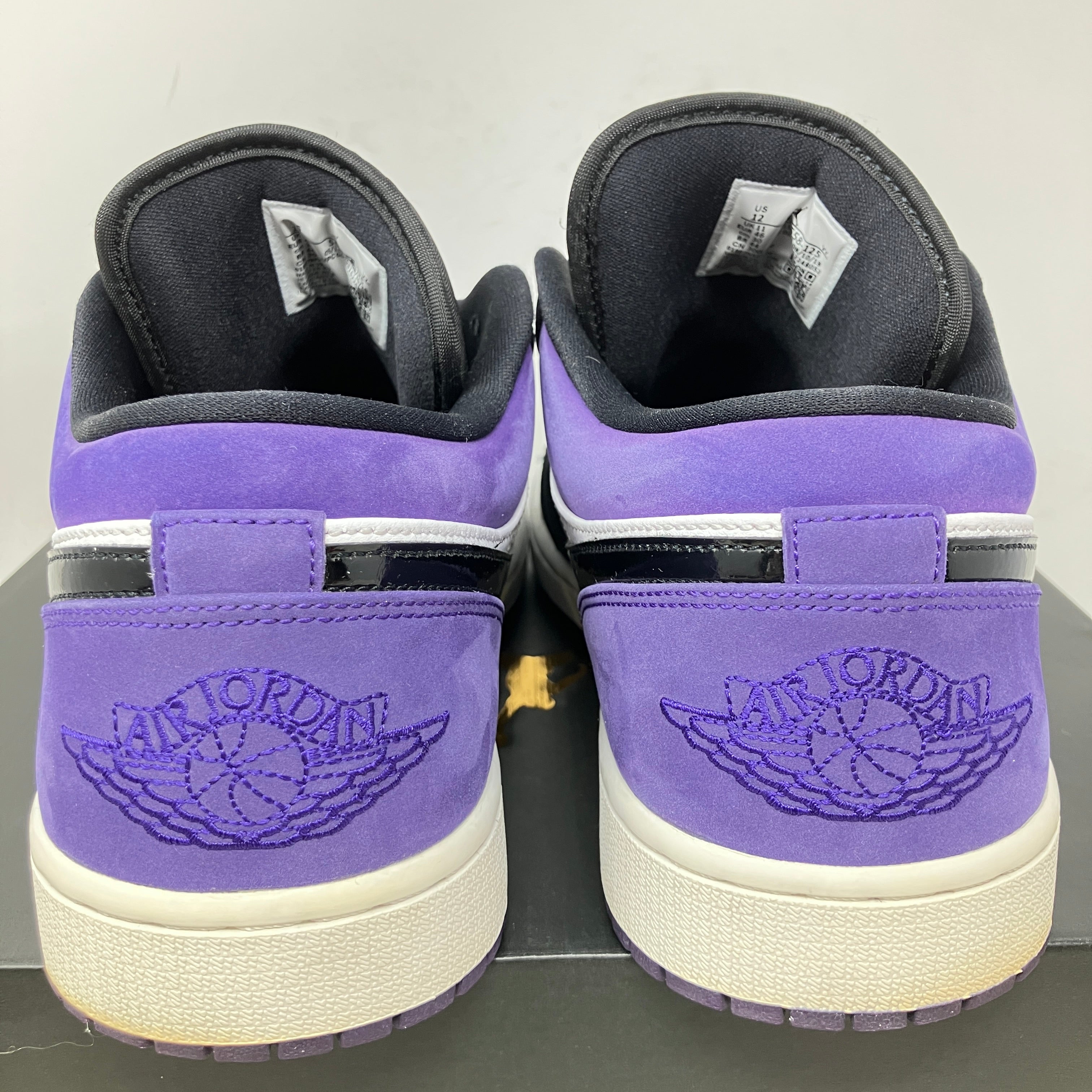 Jordan 1 Low Court Purple