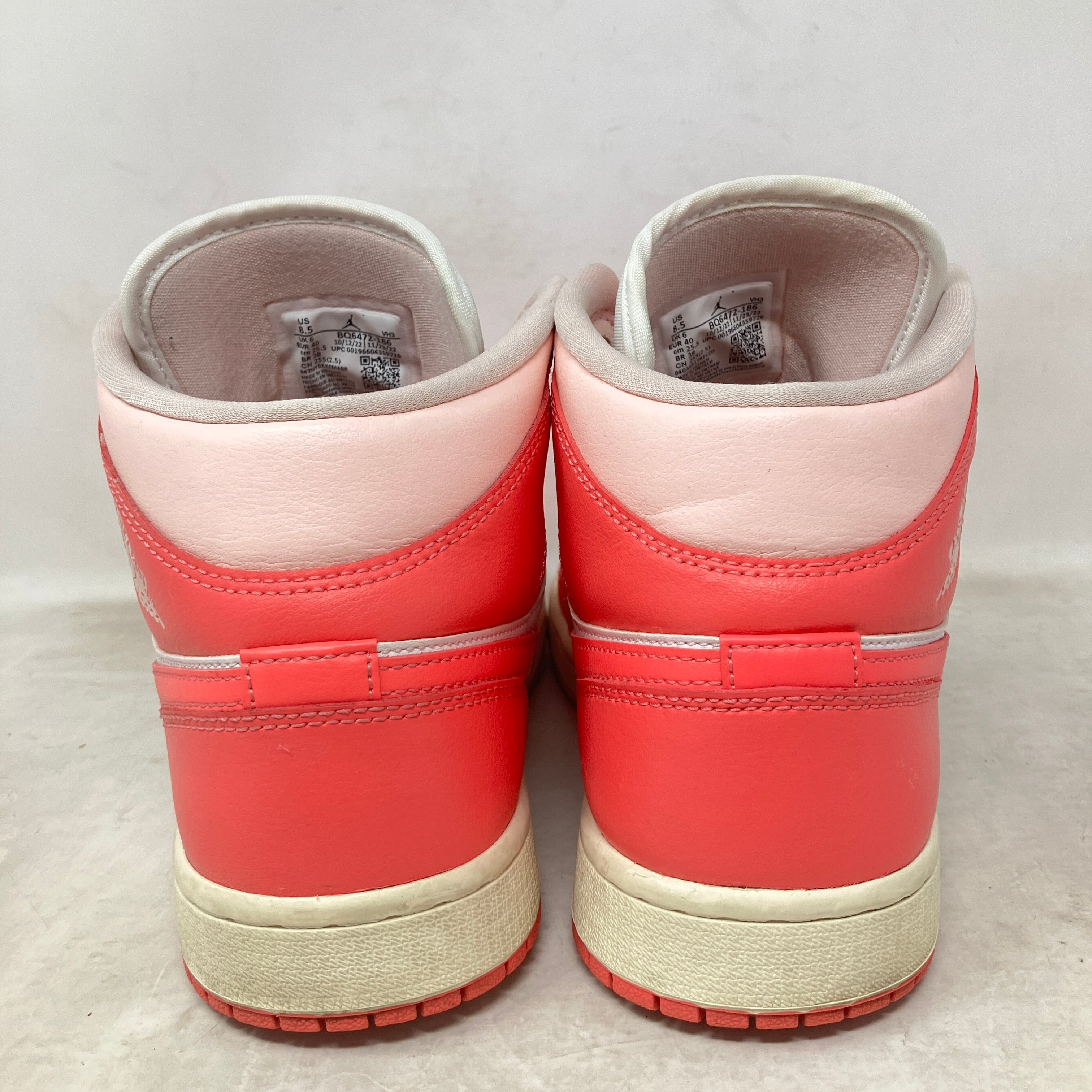 Jordan 1 Mid Strawberries and Cream (Women's)