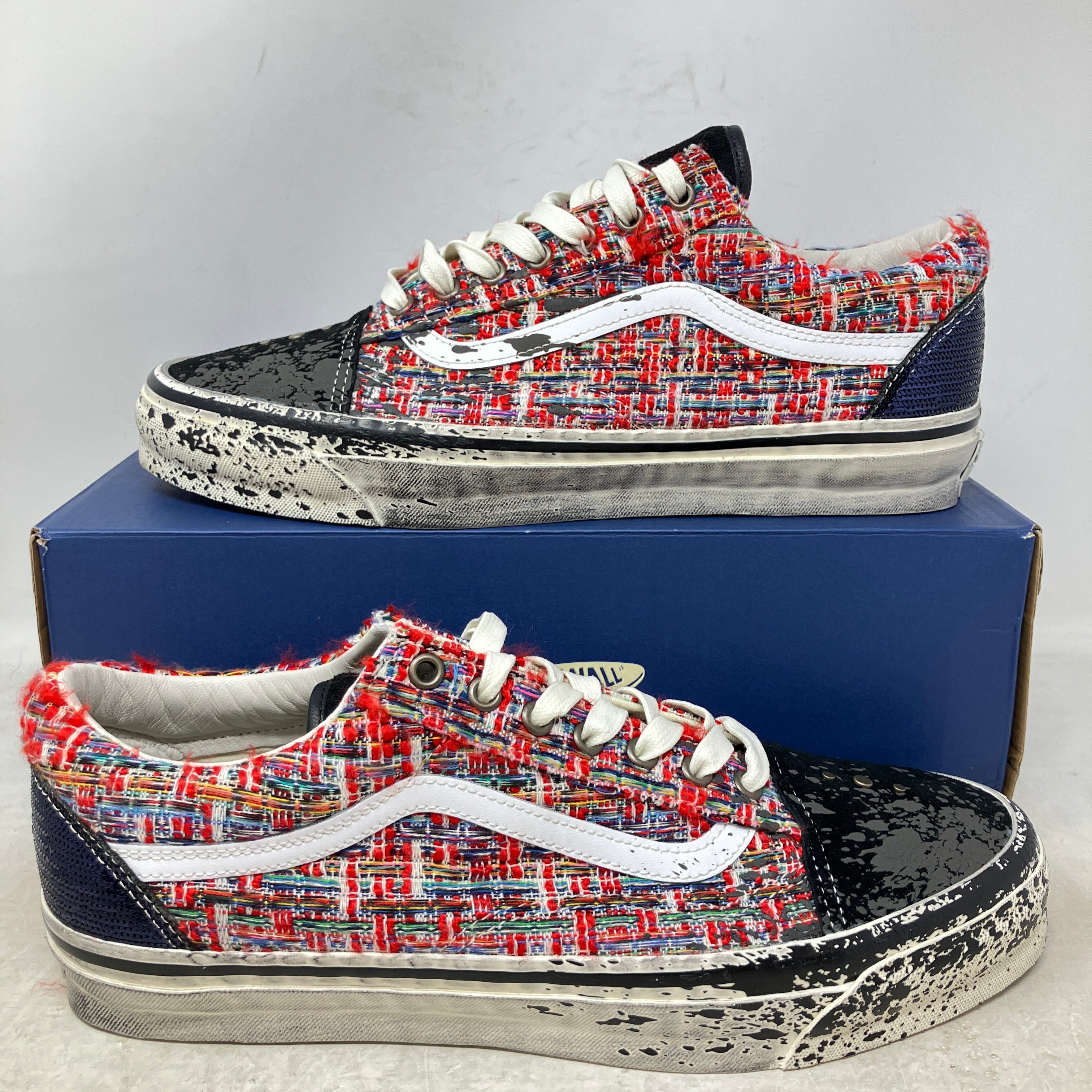 Vans Premium Old Skool Charms Red Black