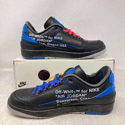 Jordan 2 Retro Low SP Off-White Black Blue