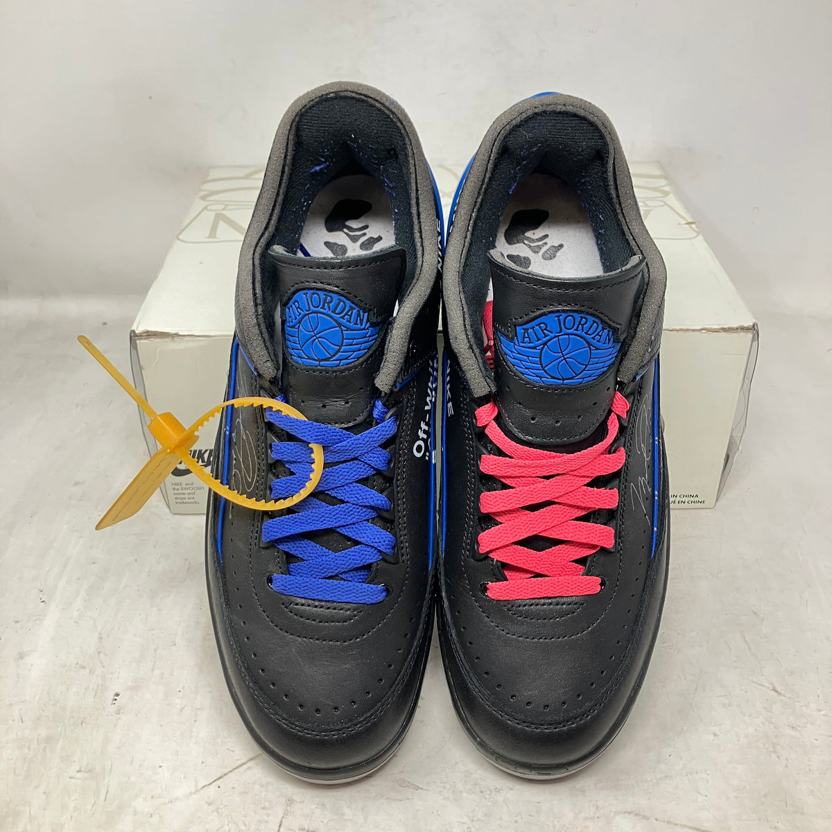Jordan 2 Retro Low SP Off-White Black Blue