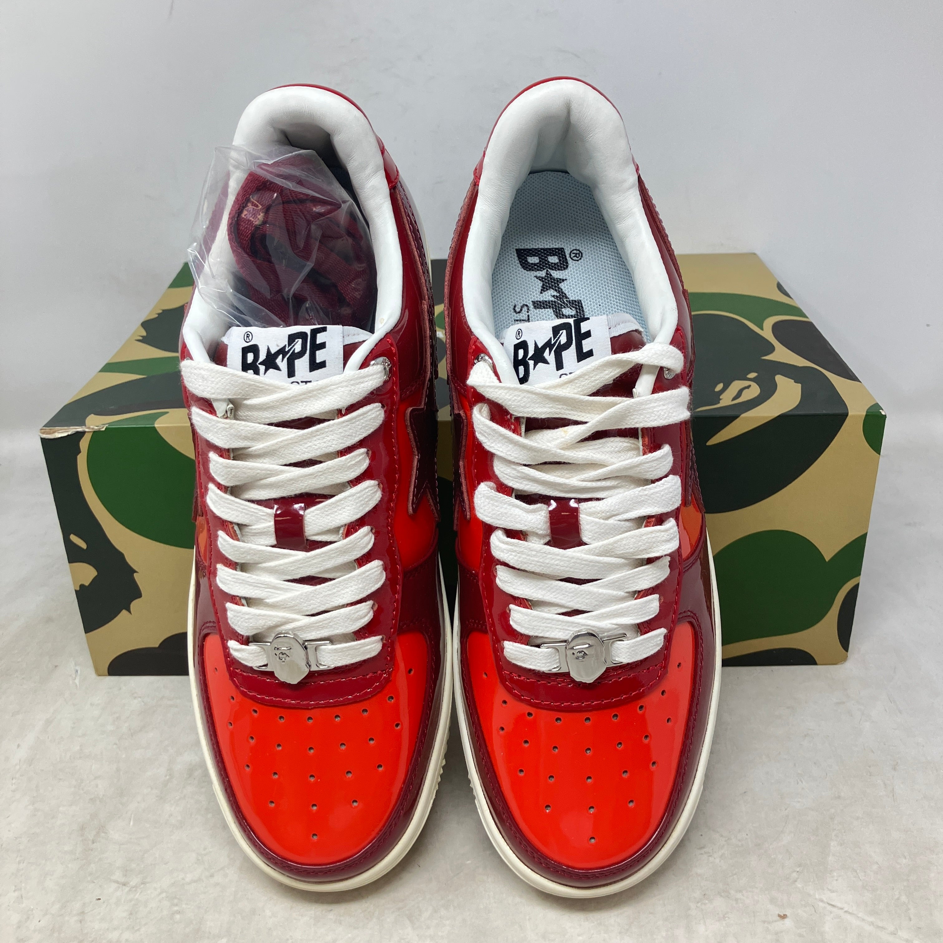 A Bathing Ape Bape Sta Low Color Camo Combo Red