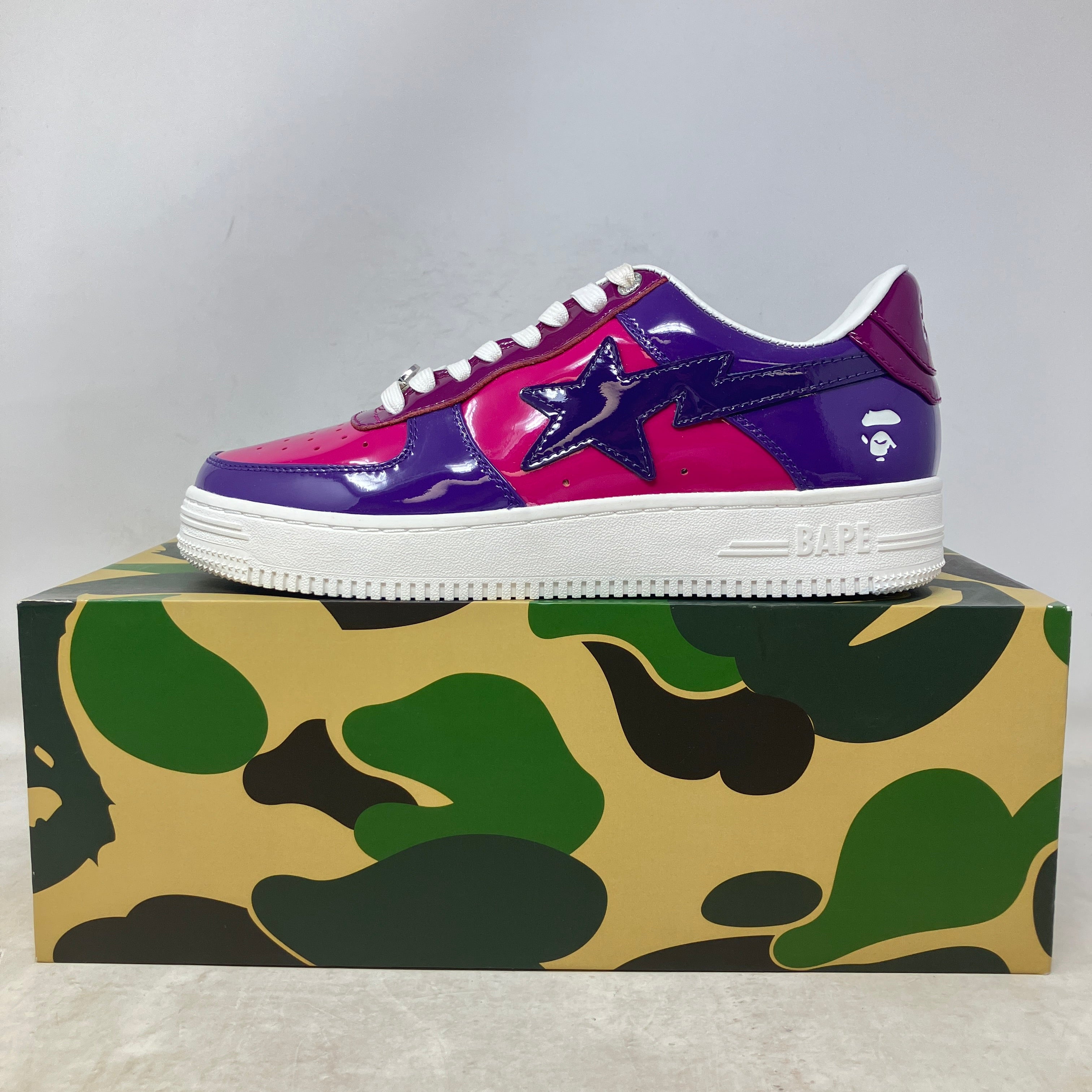 A Bathing Ape Bape Sta Low Color Camo Combo Purple