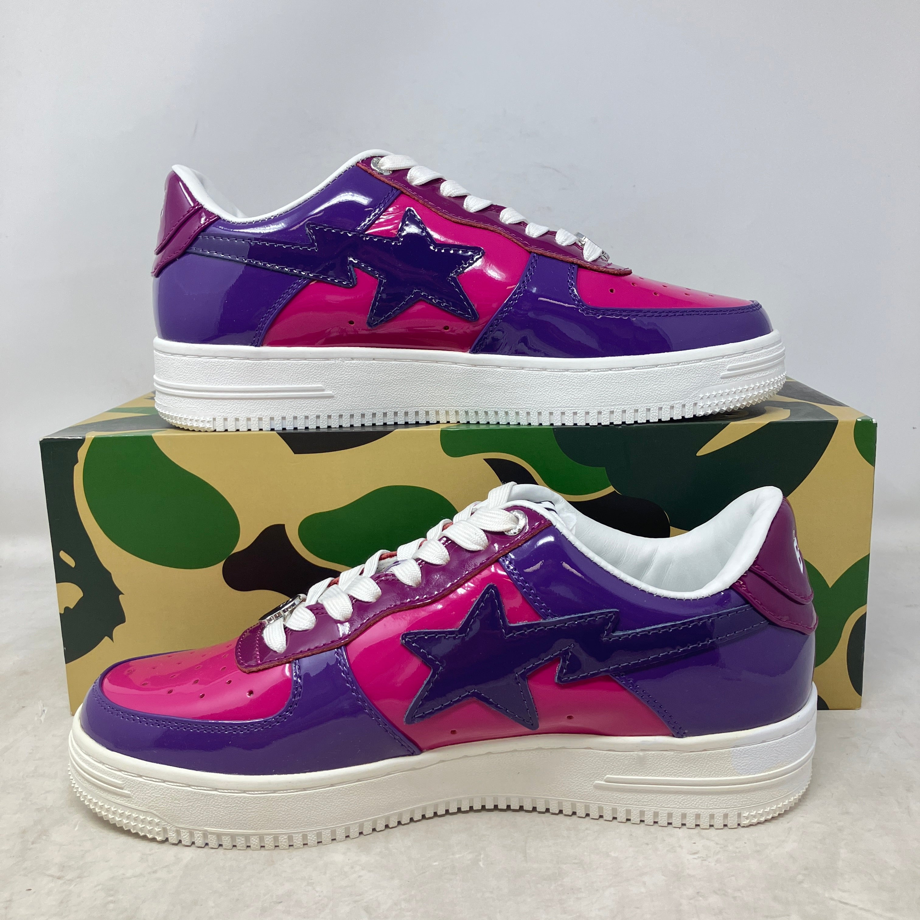 A Bathing Ape Bape Sta Low Color Camo Combo Purple