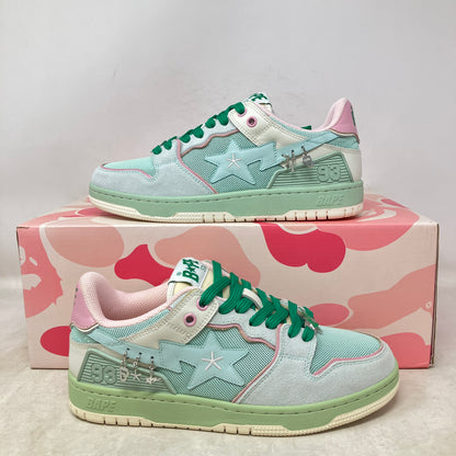 A Bathing Ape Bape SK8 Sta BAPY Minty Green (Women's)