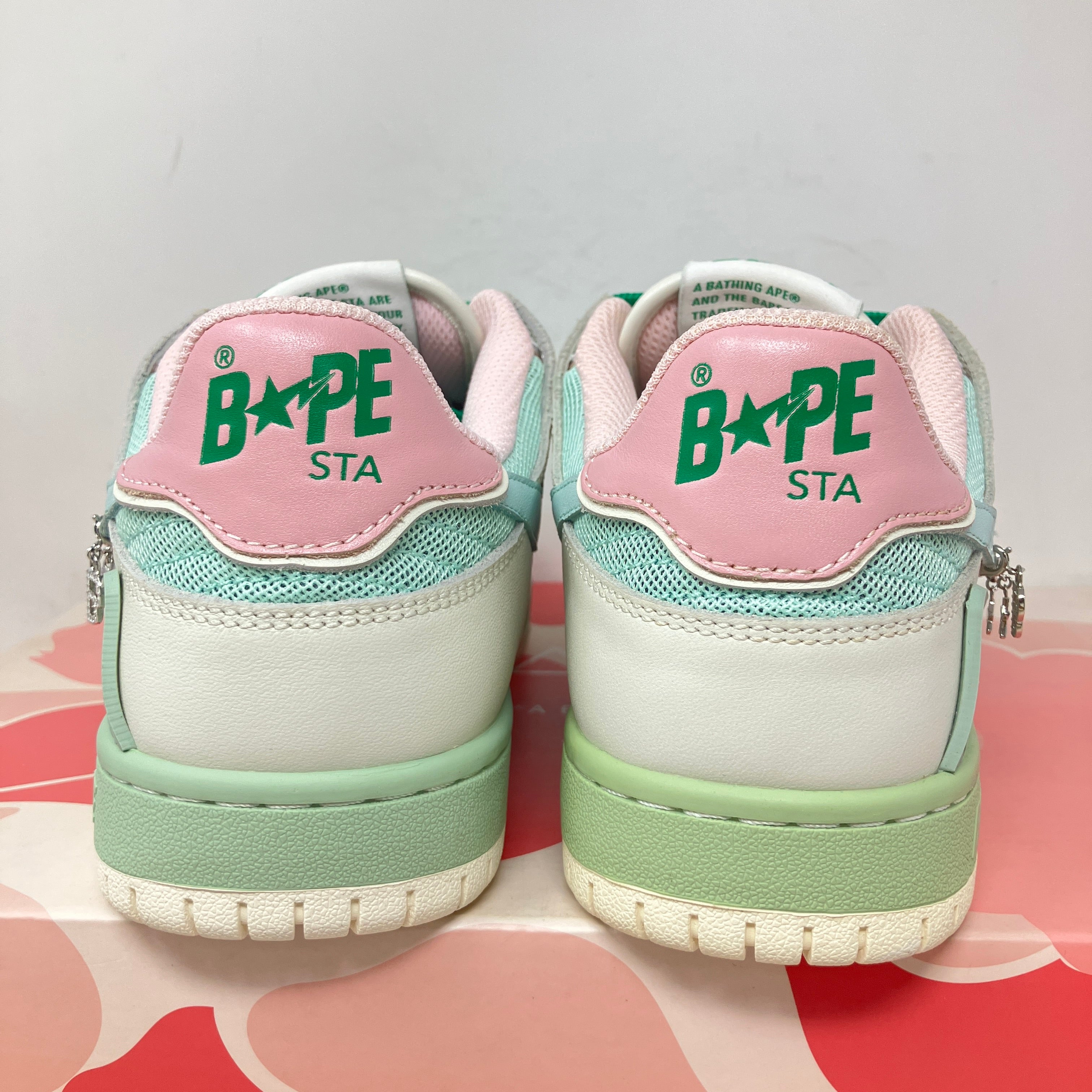 A Bathing Ape Bape SK8 Sta BAPY Minty Green (Women's)