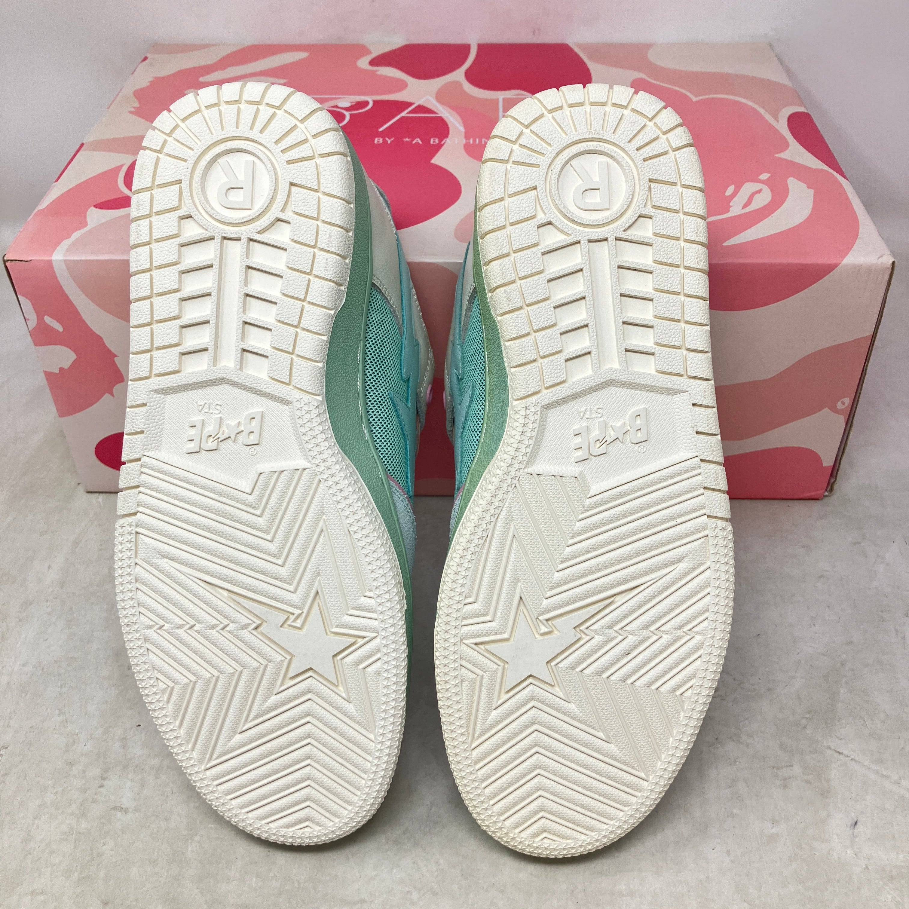 A Bathing Ape Bape SK8 Sta BAPY Minty Green (Women's)