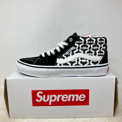 Vans Skate Grosso Mid Supreme Monogram S Logo Black