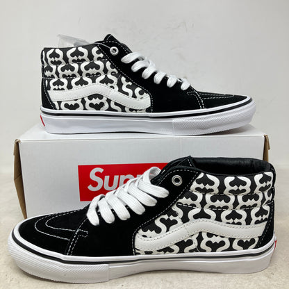 Vans Skate Grosso Mid Supreme Monogram S Logo Black