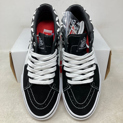Vans Skate Grosso Mid Supreme Monogram S Logo Black