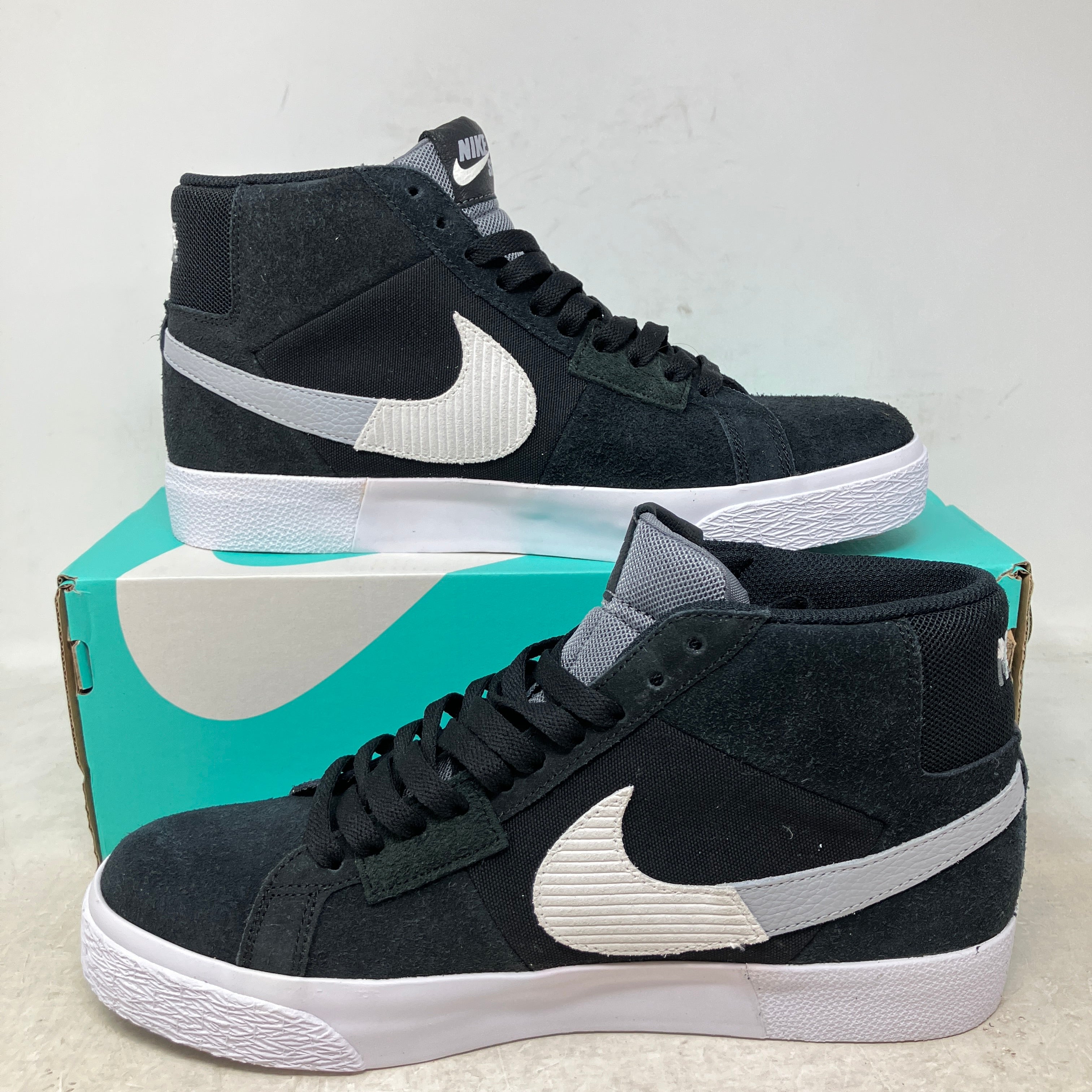 Nike Blazer Mid Mosaic Black Grey