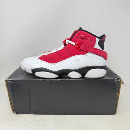 Jordan 6 Rings Carmine White