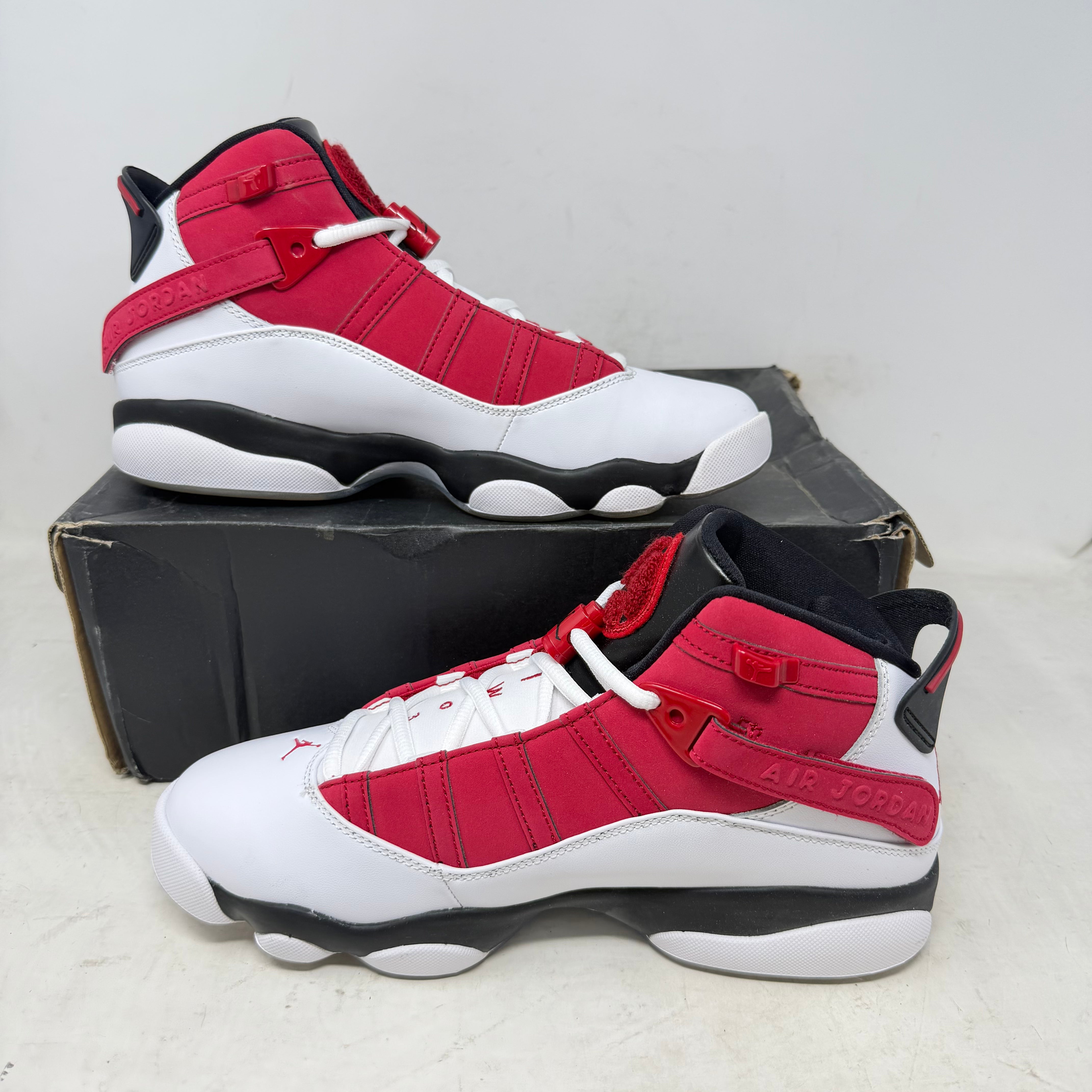 Jordan 6 Rings Carmine White
