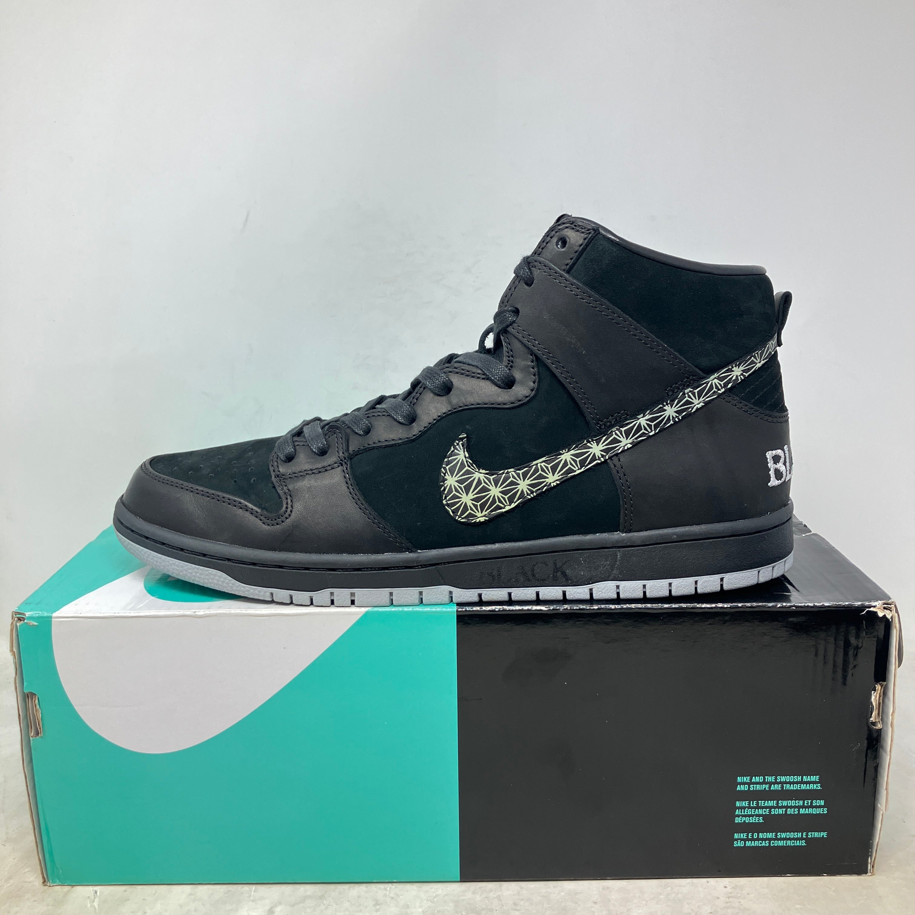 Nike SB Dunk High Black Bar