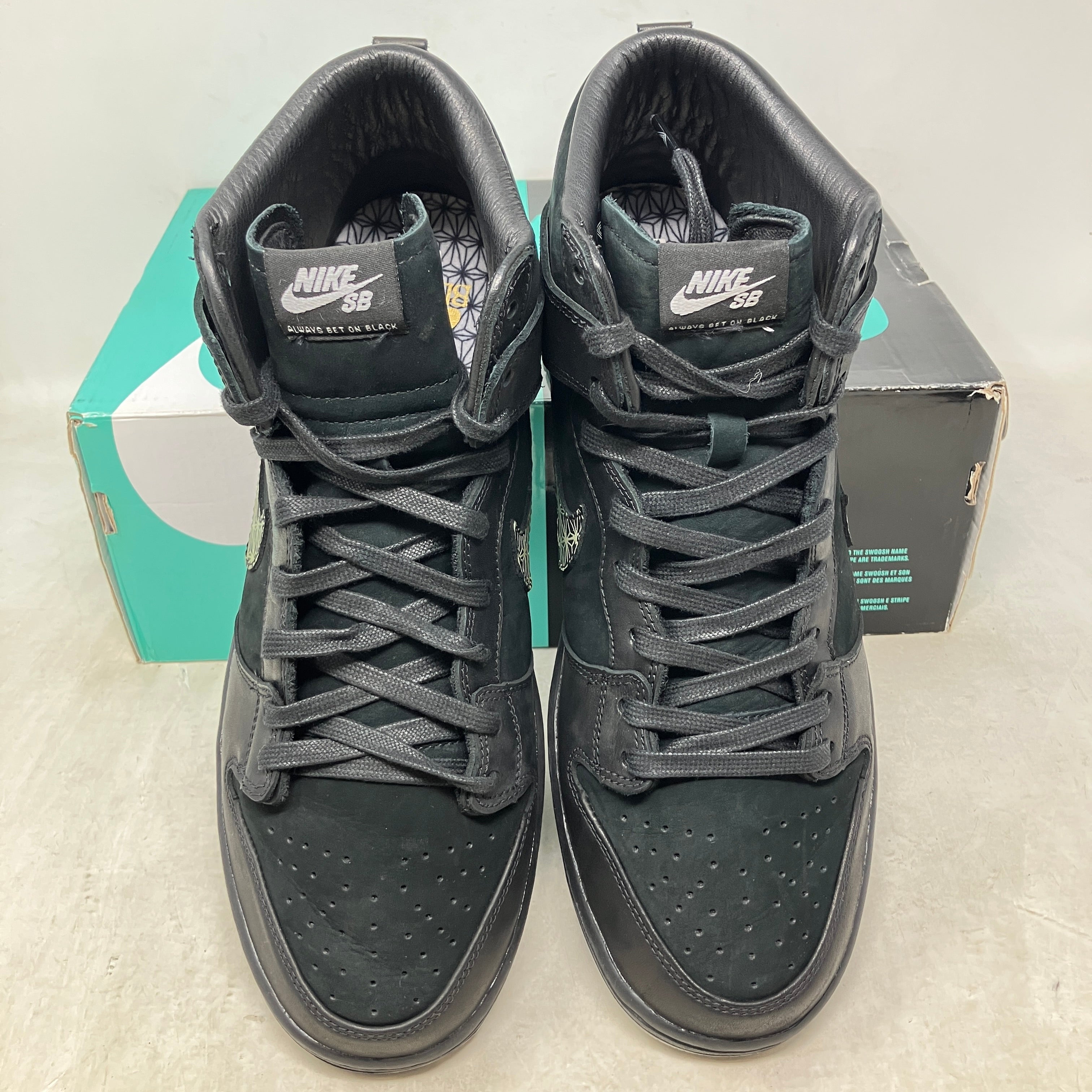 Nike SB Dunk High Black Bar
