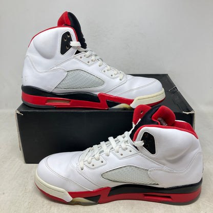 Jordan 5 Retro Fire Red Black Tongue (2013)