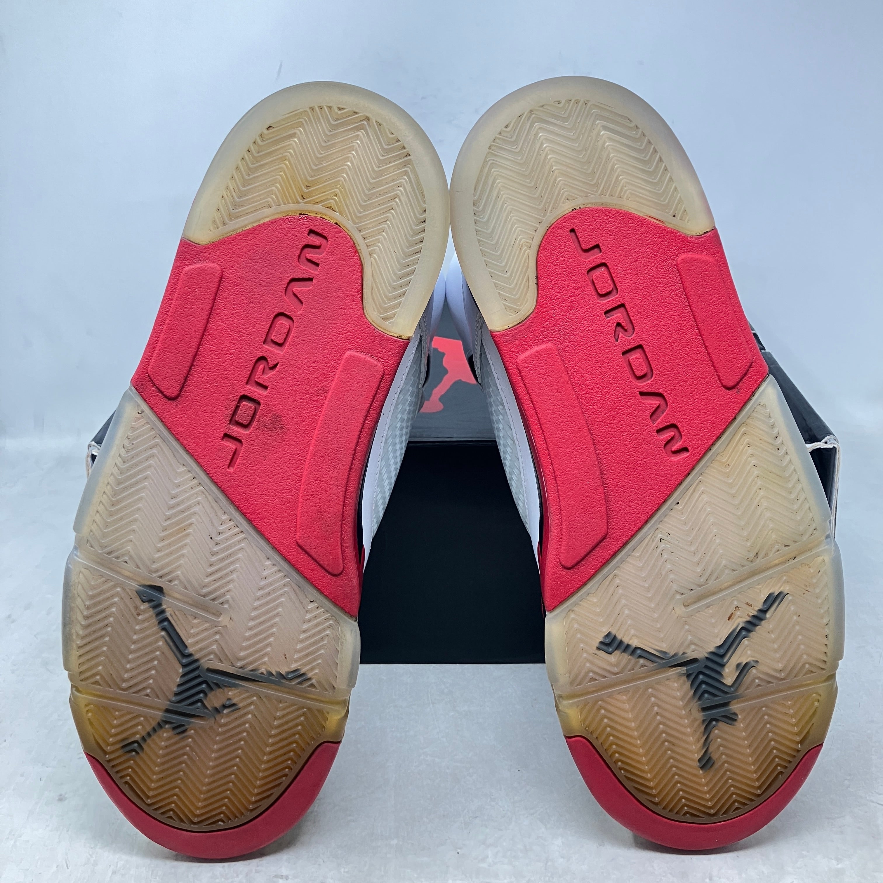 Jordan 5 Retro Fire Red Black Tongue (2013)