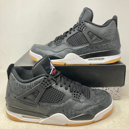 Jordan 4 Retro Laser Black Gum